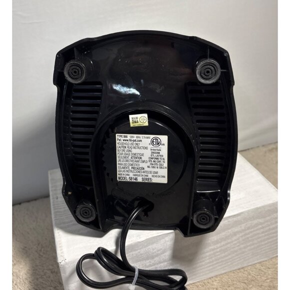 Hamilton Beach Blender BASE ONLY Model 58146 Type B66 Black - Picture 8 of 9